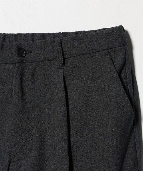 A DAY IN THE LIFE UNITED ARROWS(アデイインザライフユナイテッドアローズ)の「ウールライク ドビー ワンプリーツ イージーパンツ<A DAY IN THE LIFE>(スラックス・メンズ・ダークグレー/ロイヤルブルー/モカ・M/L/S)」の14枚目の写真