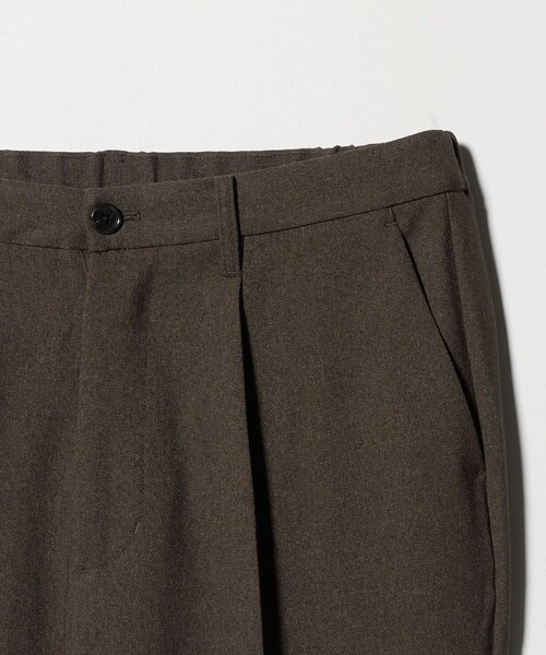 A DAY IN THE LIFE UNITED ARROWS(アデイインザライフユナイテッドアローズ)の「ウールライク ドビー ワンプリーツ イージーパンツ<A DAY IN THE LIFE>(スラックス・メンズ・ダークグレー/ロイヤルブルー/モカ・M/L/S)」の21枚目の写真