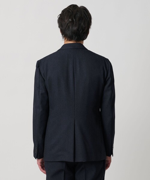 A DAY IN THE LIFE UNITED ARROWS(アデイインザライフユナイテッドアローズ)の「メランジ ホップサック ジャケット-セットアップ対応・ウォッシャブル-<A DAY IN THE LIFE>(カバーオール・メンズ・ダークグレー/ネイビー・XL/S/L/M)」の4枚目の写真