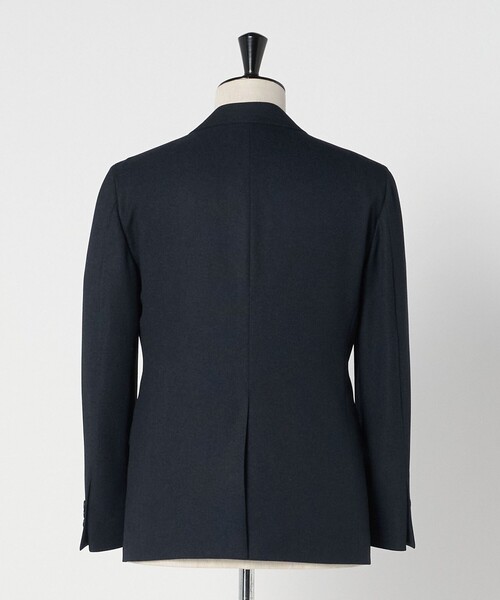 A DAY IN THE LIFE UNITED ARROWS(アデイインザライフユナイテッドアローズ)の「メランジ ホップサック ジャケット-セットアップ対応・ウォッシャブル-<A DAY IN THE LIFE>(カバーオール・メンズ・ダークグレー/ネイビー・XL/S/L/M)」の6枚目の写真