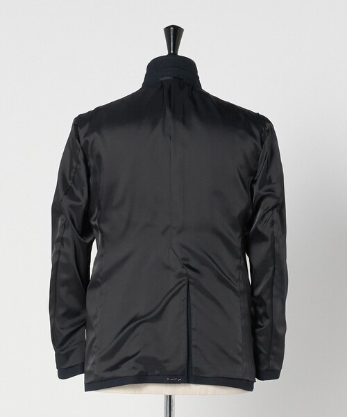 A DAY IN THE LIFE UNITED ARROWS(アデイインザライフユナイテッドアローズ)の「メランジ ホップサック ジャケット-セットアップ対応・ウォッシャブル-<A DAY IN THE LIFE>(カバーオール・メンズ・ダークグレー/ネイビー・XL/S/L/M)」の13枚目の写真