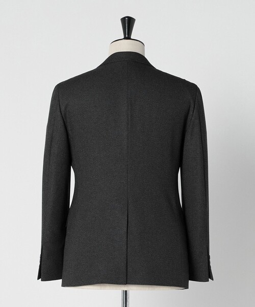 A DAY IN THE LIFE UNITED ARROWS(アデイインザライフユナイテッドアローズ)の「メランジ ホップサック ジャケット-セットアップ対応・ウォッシャブル-<A DAY IN THE LIFE>(カバーオール・メンズ・ダークグレー/ネイビー・XL/S/L/M)」の15枚目の写真