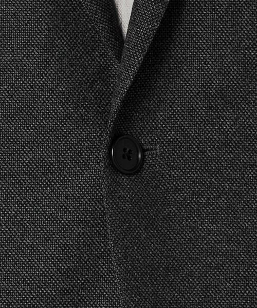A DAY IN THE LIFE UNITED ARROWS(アデイインザライフユナイテッドアローズ)の「メランジ ホップサック ジャケット-セットアップ対応・ウォッシャブル-<A DAY IN THE LIFE>(カバーオール・メンズ・ダークグレー/ネイビー・XL/S/L/M)」の18枚目の写真