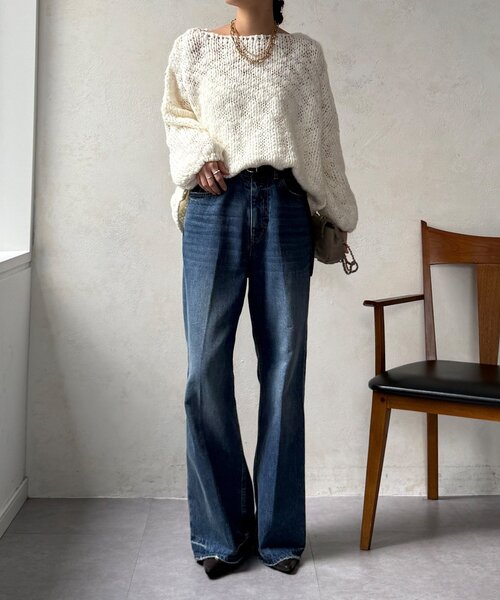 ローゲージニット（ニット/セーター）｜DouDou（ドゥドゥ）の