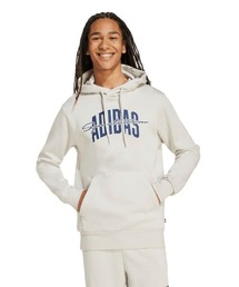 【別注】アディダス adidas カレッジ スクリプト グラフィック パーカー 限定コラボ