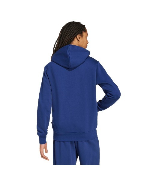 adidas(アディダス)の「アディダス adidas カレッジ スクリプト グラフィック パーカー(パーカー・メンズ・グレー/ネイビー・3L/LL/L/M/S)」の4枚目の写真