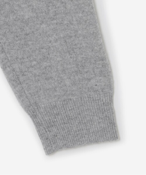 MACKINTOSH LONDON（マッキントッシュ ロンドン）の「12G天竺エクストラファインウールクルーネックニット（ニット/セーター・メンズ・ブラウン系その他/パープル/グレー・M/XL/L）」の6枚目の写真