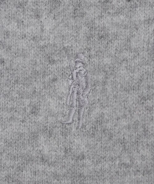 MACKINTOSH LONDON（マッキントッシュ ロンドン）の「12G天竺エクストラファインウールクルーネックニット（ニット/セーター・メンズ・ブラウン系その他/パープル/グレー・M/XL/L）」の8枚目の写真