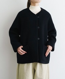 専用＊オオカミとシロクマのヴィーカ　ロングメルトンコート　タグ付き未使用 オオカミとフクロウ｜オオカミとシロクマのヴィーカ“ロング