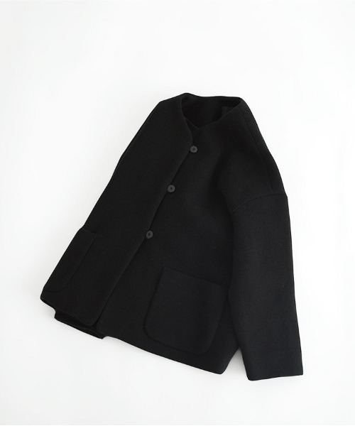 オオカミとシロクマのヴィーカ（ノーカラージャケット）｜オオカミと