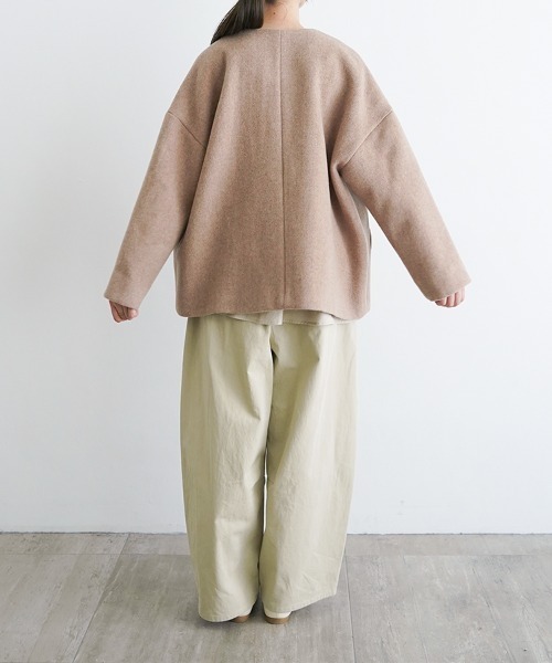 オオカミとシロクマのヴィーカ（ノーカラージャケット）｜オオカミと