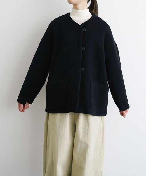 オオカミとシロクマのヴィーカ（ノーカラージャケット）｜オオカミと