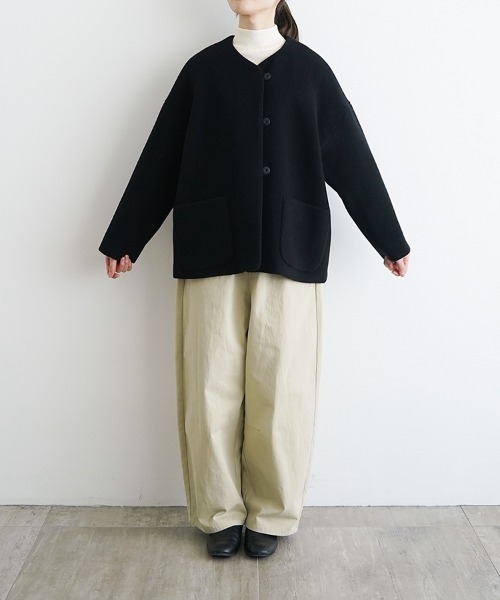 オオカミとシロクマのヴィーカ（ノーカラージャケット）｜オオカミと