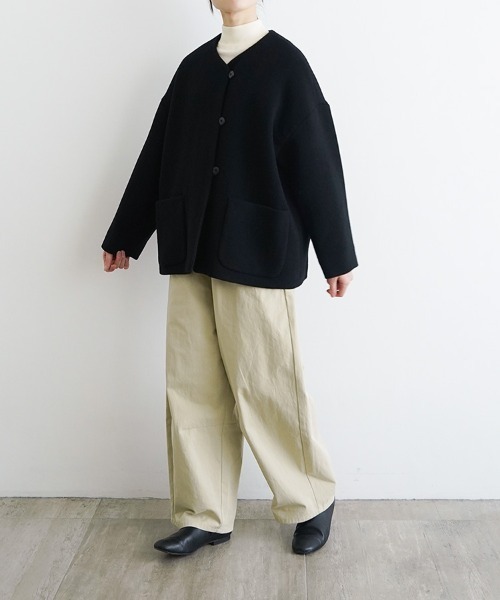 オオカミとシロクマのヴィーカ（ノーカラージャケット）｜オオカミと