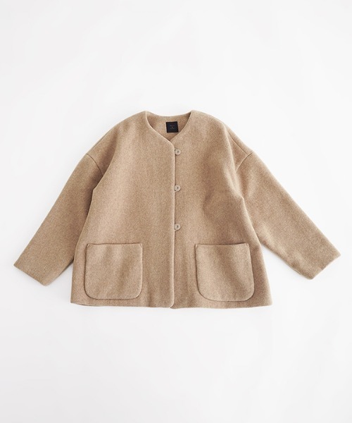 オオカミとシロクマのヴィーカ（ノーカラージャケット）｜オオカミと