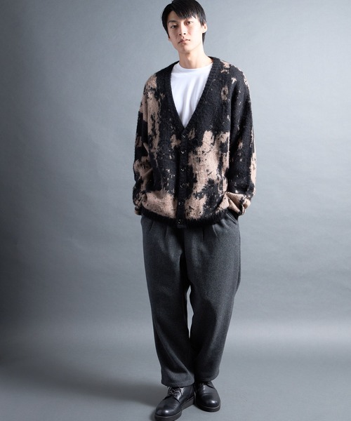 セール】PF:MOHAIR LIKE GRANGE CARDIGAN/モヘア調グランジ