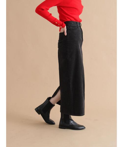 sm2rhythm(サマンサモスモスリズム)の「コーデュロイロングスカート(スカート・レディース・ベージュ/ブルー/チャコールグレー・M/L)」の6枚目の写真