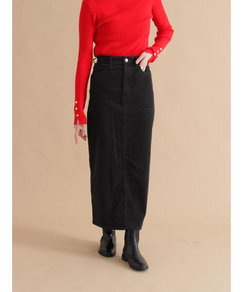 sm2rhythm(サマンサモスモスリズム)の「コーデュロイロングスカート(スカート・レディース・ベージュ/ブルー/チャコールグレー・M/L)」の7枚目の写真