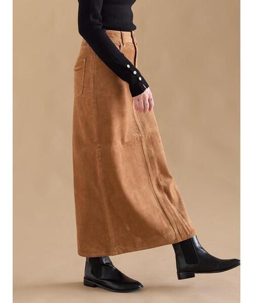 sm2rhythm(サマンサモスモスリズム)の「コーデュロイロングスカート(スカート・レディース・ベージュ/ブルー/チャコールグレー・M/L)」の16枚目の写真