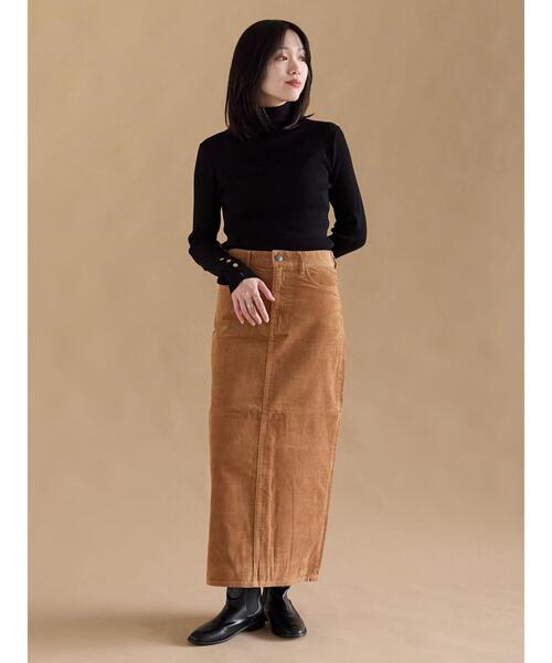 sm2rhythm(サマンサモスモスリズム)の「コーデュロイロングスカート(スカート・レディース・ベージュ/ブルー/チャコールグレー・M/L)」の17枚目の写真