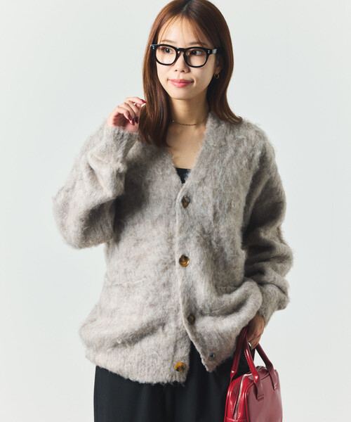 シャギーニット リラックスカーディガン（カーディガン/ボレロ