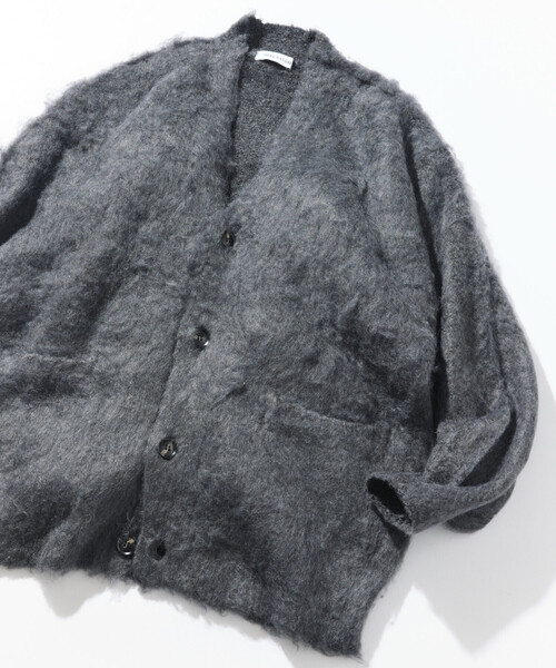 セール】シャギーニット リラックスカーディガン（カーディガン/ボレロ