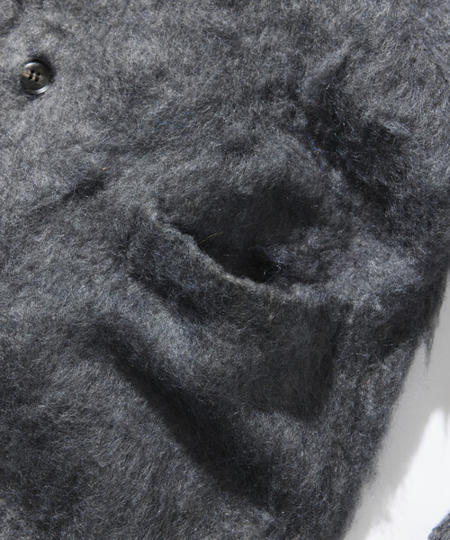 FREAK'S STORE（フリークスストア）の「シャギーニット リラックスカーディガン（カーディガン/ボレロ・メンズ・ベージュ/ブラウン/チャコールグレー/レッド/ブルー/グリーン・SMALL/MEDIUM/LARGE）」の11枚目の写真