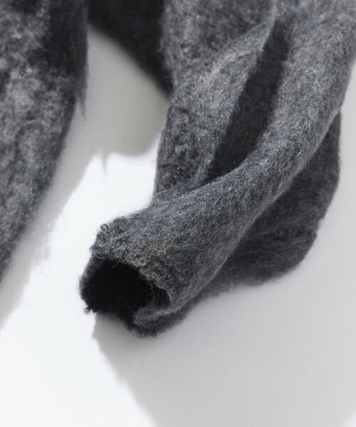 FREAK'S STORE（フリークスストア）の「シャギーニット リラックスカーディガン（カーディガン/ボレロ・メンズ・ベージュ/ブラウン/チャコールグレー/レッド/ブルー/グリーン・SMALL/MEDIUM/LARGE）」の13枚目の写真