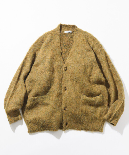 FREAK'S STORE（フリークスストア）の「シャギーニット リラックスカーディガン（カーディガン/ボレロ・メンズ・ベージュ/ブラウン/チャコールグレー/レッド/ブルー/グリーン・SMALL/MEDIUM/LARGE）」の17枚目の写真