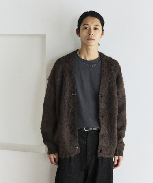 シャギーニット リラックスカーディガン（カーディガン/ボレロ