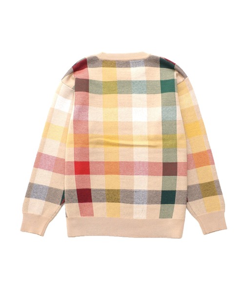 Arnold Palmer（アーノルドパーマー）の「シェア パーマーチェック ジャガードニット プルオーバー（ニット/セーター・レディース・ネイビー/ベージュ/アイボリー・LL/L/M/S/XS）」の14枚目の写真