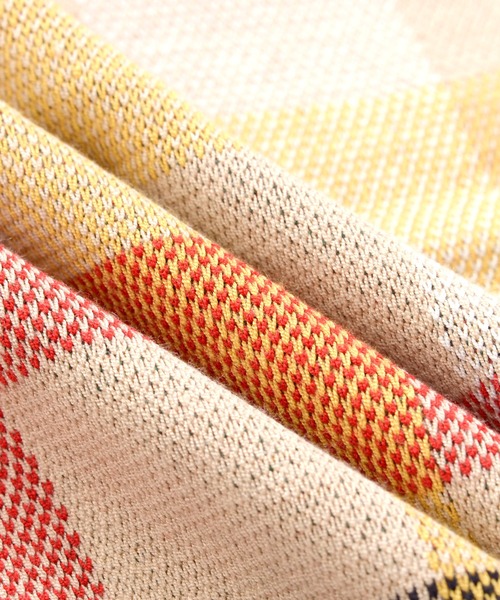 Arnold Palmer（アーノルドパーマー）の「シェア パーマーチェック ジャガードニット プルオーバー（ニット/セーター・レディース・ネイビー/ベージュ/アイボリー・LL/L/M/S/XS）」の7枚目の写真