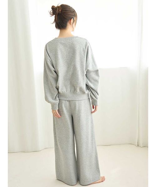 SNIDEL  スウェットルームウェア スウェットロングパンツ（ルームウェア/パジャマ）｜SNIDEL HOME