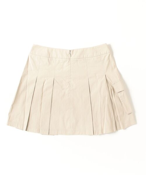 FILA（フィラ）の「Packet Point Pleated Skirt（スカート・レディース・ベージュ/ブラック・S/XS/L/M）」の3枚目の写真