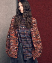 MAISON SPECIAL(]XyV)́sUNISEXtItalian Imported Yarn Prime-Over V-neck cardigan/C^AC|[g[vCI[o[VlbNJ[fBKyMAISON SPECIAL/]XyVz(J[fBK/{)