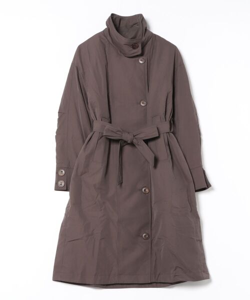 aimoha（アイモハ）の「ベルト付きロングダウンコート (AW)（ダウンジャケット/コート・レディース・チョコ/ブラック/イエロー/ベージュ/ダークグレー・M）」の14枚目の写真