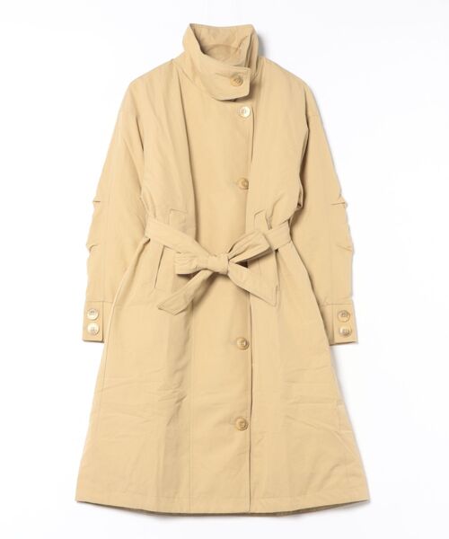 aimoha（アイモハ）の「ベルト付きロングダウンコート (AW)（ダウンジャケット/コート・レディース・チョコ/ブラック/イエロー/ベージュ/ダークグレー・M）」の16枚目の写真