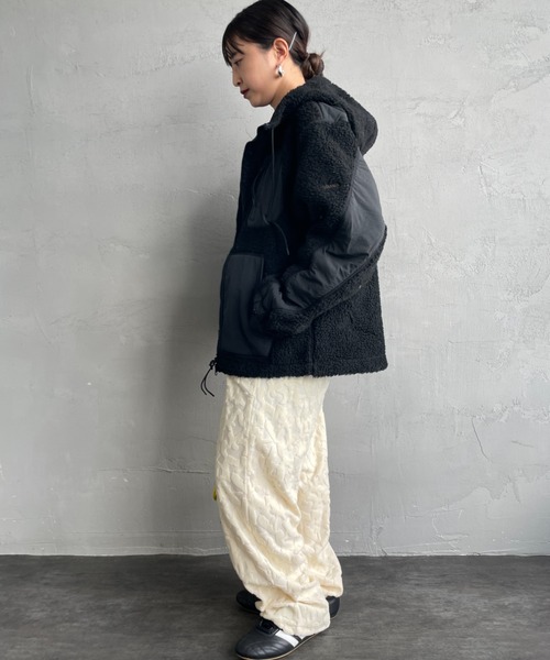 NANGA（ナンガ）の「[NANGA/ナンガ] ボアフリース フルジップパーカー（その他アウター・レディース・ブラック・L/M/S）」の9枚目の写真