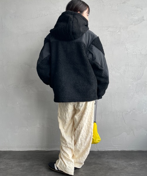 NANGA（ナンガ）の「[NANGA/ナンガ] ボアフリース フルジップパーカー（その他アウター・レディース・ブラック・L/M/S）」の10枚目の写真