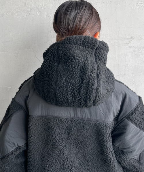 NANGA（ナンガ）の「[NANGA/ナンガ] ボアフリース フルジップパーカー（その他アウター・レディース・ブラック・L/M/S）」の14枚目の写真