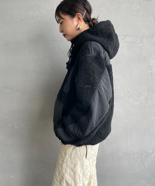 NANGA（ナンガ）の「[NANGA/ナンガ] ボアフリース フルジップパーカー（その他アウター・レディース・ブラック・L/M/S）」の17枚目の写真