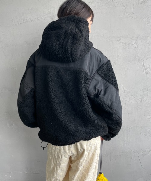 NANGA（ナンガ）の「[NANGA/ナンガ] ボアフリース フルジップパーカー（その他アウター・レディース・ブラック・L/M/S）」の21枚目の写真