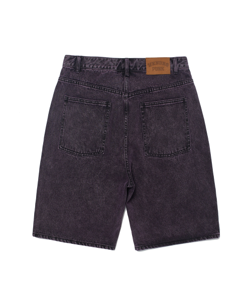 WKNDRS(ウィーキャンドース)の「パンクデニムショートパンツ(パープル)(その他パンツ・レディース・その他・X-LARGE/SMALL/MEDIUM/LARGE)」の3枚目の写真
