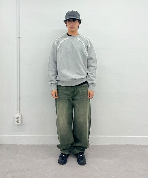 Millo Archive（ミロ アーカイブ）の「リフレクトカーブドパンツ[ブラウン]（デニムパンツ・メンズ・その他・SMALL/MEDIUM/LARGE/X-LARGE）」の15枚目の写真