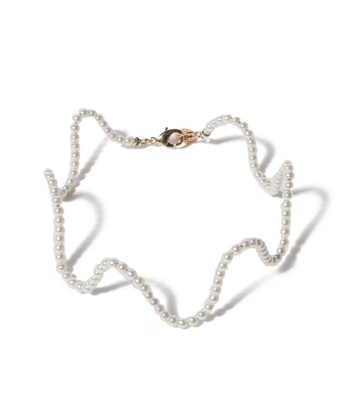 ESTNATION（エストネーション）の「SCHO / Ariel ネックレス（ネックレス・レディース・ホワイト・FREE）」の2枚目の写真