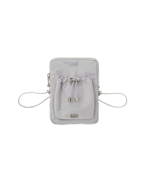 Kijun(キジュン)の「Drawstring Mini Bag Silver(メッセンジャーバッグ・レディース・その他・OS)」の1枚目の写真