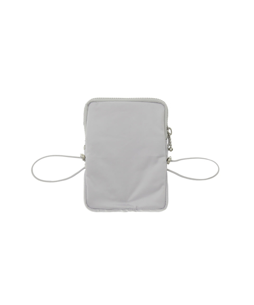 Kijun(キジュン)の「Drawstring Mini Bag Silver(メッセンジャーバッグ・レディース・その他・OS)」の2枚目の写真