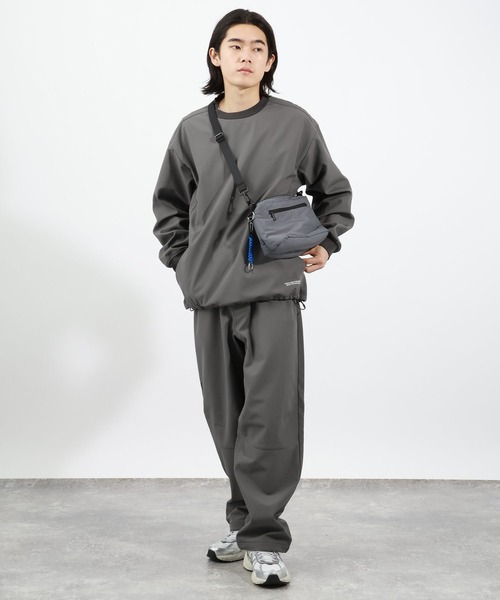 BAYFLOW（ベイフロー）の「チャーム中綿ミニショルダーバッグ（ショルダーバッグ・メンズ・ブラック/ブラウン/グレー・FREE）」の5枚目の写真