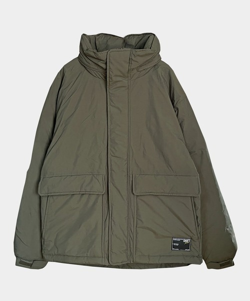 B.I.D.（ビーアイディー）の「《Bz》【Leyline】C/M stand neck jkt（スタジャン・メンズ・ブラウン系/カーキ/ブラック・MEDIUM/X-LARGE/LARGE）」の14枚目の写真