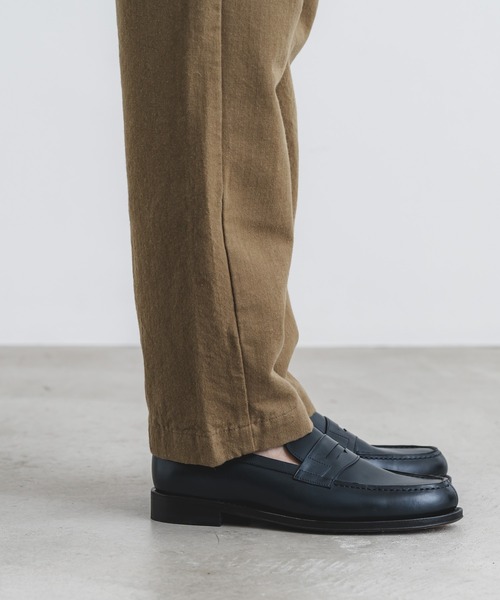 quadro（クオドロ）の「コットンウールヘリンボンイージーパンツ（その他パンツ・メンズ・オリーブ/ベージュ/ネイビー・MEDIUM）」の18枚目の写真